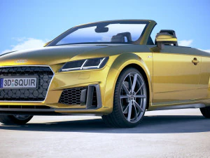 Audi TT Roadster linha S 2019 Modelo 3D