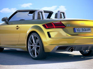 Audi TT Roadster linha S 2019 Modelo 3D