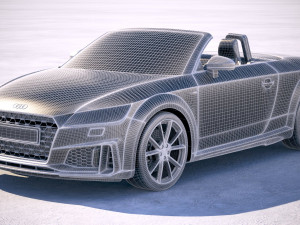 Audi TT Roadster S-line 2019 Modelo 3D