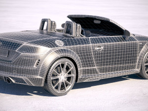 Audi TT Roadster S-line 2019 Modelo 3D