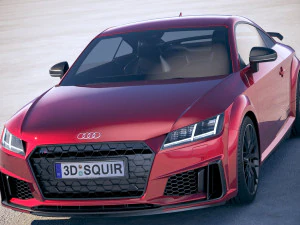 Audi TTS 2018 Modelo 3D