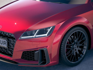 Audi TTS 2018 3D Model