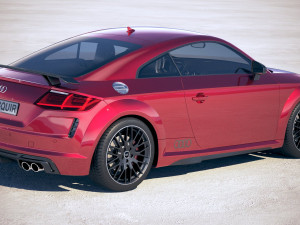 Audi TTS 2018 3D Model