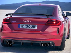 Audi TTS 2018 3D Model