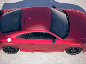 Audi TTS 2018 3D Model
