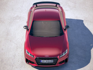 Audi TTS 2018 3D Model