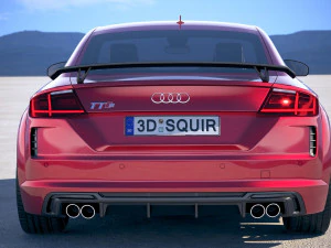Audi TTS 2018 Modelo 3D