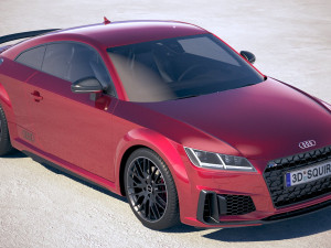 Audi TTS 2018 3D Model