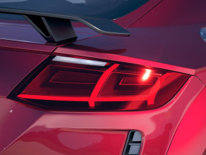 Audi TTS 2018 3D Model