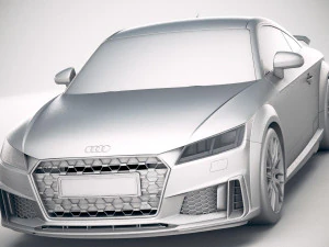 Audi TTS 2018 Modelo 3D