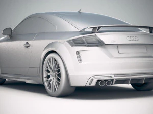 Audi TTS 2018 Modelo 3D