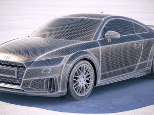 Audi TTS 2018 Modelo 3D