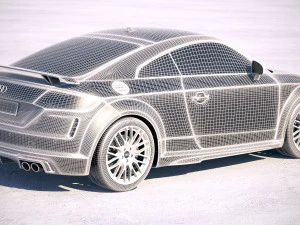 Audi TTS 2018 Modelo 3D