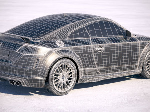 Audi TTS 2018 3D Model