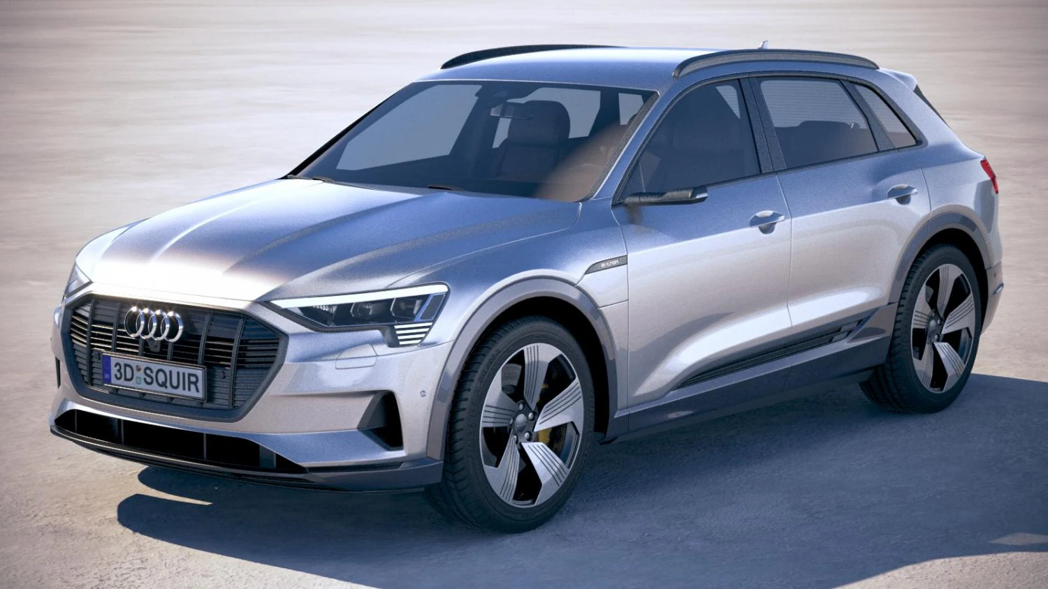 Audi E-tron 2020 3D Model .c4d .max .obj .3ds .fbx .stl .blend 