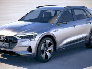 Audi E-tron 2020 3D मॉडल