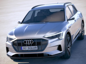 Audi E-tron 2020 3D 模型