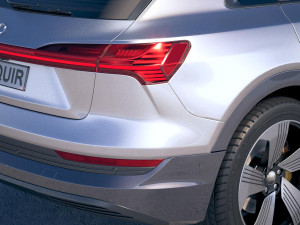 Audi E-tron 2020 3D 模型