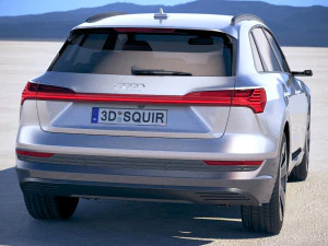 Audi E-tron 2020 3D Model