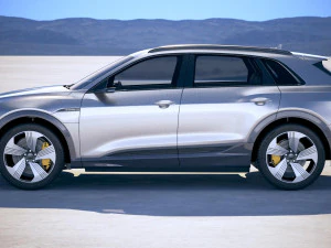 Audi E-tron 2020 3D Model