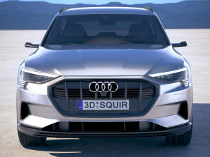 Audi E-tron 2020 3D Model