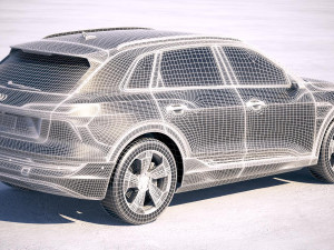 Audi E-tron 2020 3D 模型