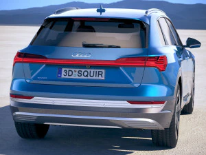 Audi E-tron 2020 Regular Mirror 3D Model