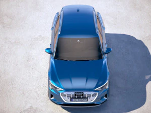 Audi E-tron 2020 Regular Mirror 3D Model