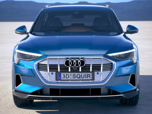 Audi E-tron 2020 Regular Mirror 3D Model