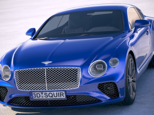 Bentley Continental GT 2018 3D Model