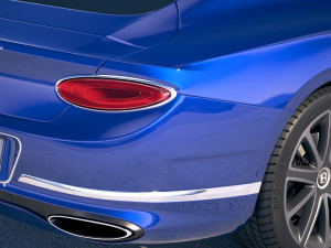 Bentley Continental GT 2018 3D Model