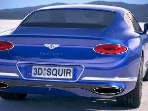 Bentley Continental GT 2018 3D Model