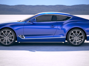 Bentley Continental GT 2018 3D Model