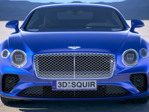 Bentley Continental GT 2018 3D Model