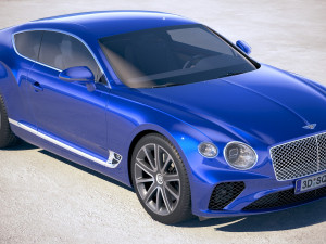 Bentley Continental GT 2018 3D Model