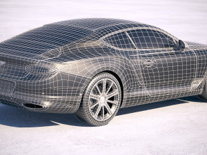 Bentley Continental GT 2018 3D Model