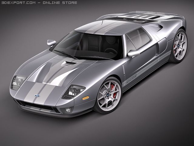 GT40 Modelo 3D .c4d .max .obj .3ds .fbx .stl .blend 
