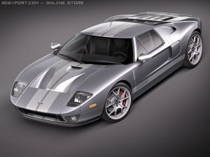 GT40 3Dモデル