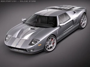 GT40 3D Model