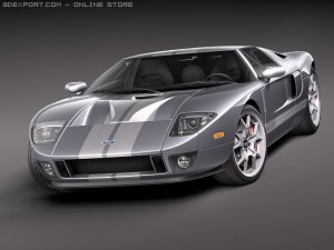 GT40 Modelo 3D