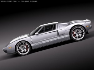 GT40 Modelo 3D