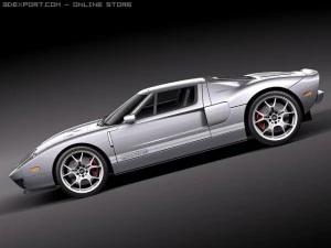 GT40 Modello 3D