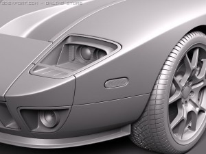 GT40 Modelo 3D