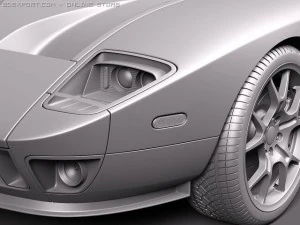 GT40 Modello 3D