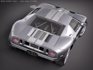GT40 Modelo 3D