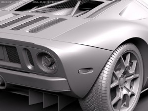 GT40 Modelo 3D