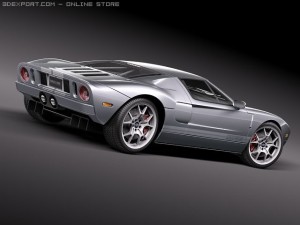 GT40 Modelo 3D