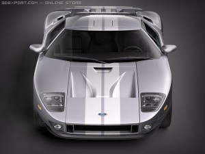 GT40 Modelo 3D