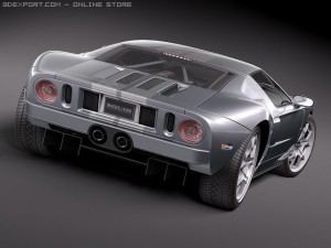 GT40 Modelo 3D