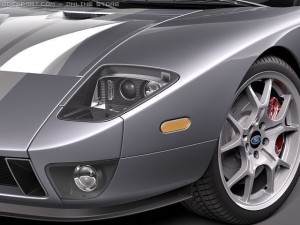 GT40 Modelo 3D